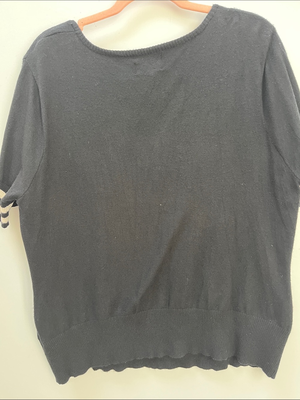 Hell Bunny Bat Moon Short-Sleeve Sweater, size 4X - Picture 5 of 11